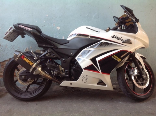 ninja250 หาคนดูแลต่อ แต่งเต็ม 125.000