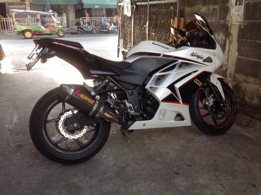 ninja250 หาคนดูแลต่อ แต่งเต็ม 125.000