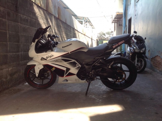 ninja250 หาคนดูแลต่อ แต่งเต็ม 125.000