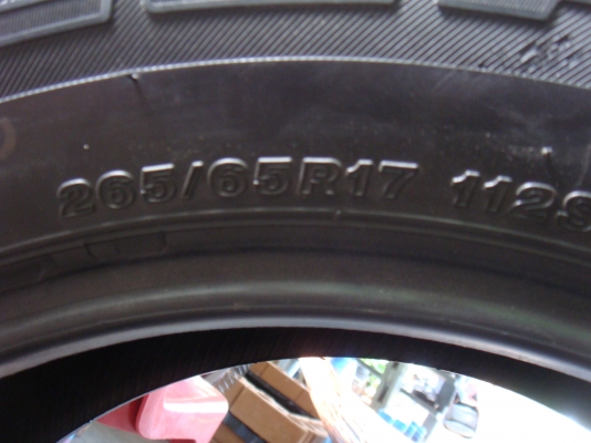 ยาง Bridgestone Dueler 265 65 17 ปี 12