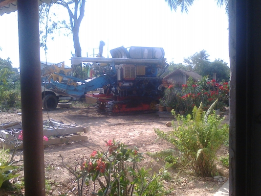 บางไทร  อุ้ม2กำลังทำสีและลายให้สวยๆ