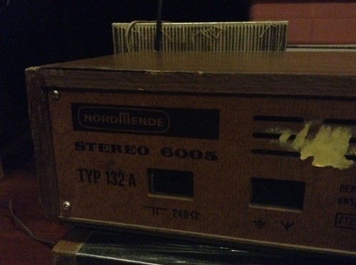 Receiver Nordmende6005stereoรับชัดคับทั้งfm-am Receiver Nordmende6005stereoรับชัดคับทั้งfm-am