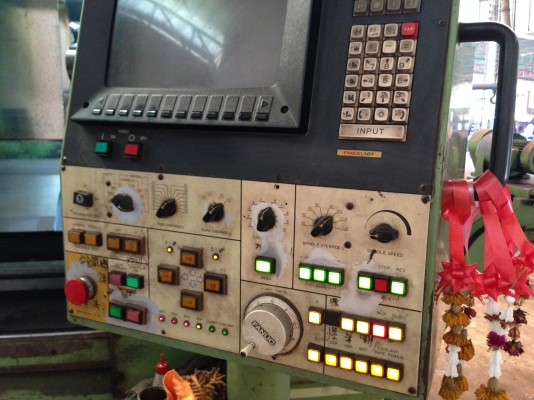 ขายเครื่องกลึง CNC ยี่ห่อ VICTOR รุ่น TNS-3 FANUC 10T-F ขายเครื่องกลึง CNC ยี่ห่อ VICTOR รุ่น TNS-3 FANUC 10T-F