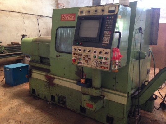 ขายเครื่องกลึง CNC ยี่ห่อ VICTOR รุ่น TNS-3 FANUC 10T-F ขายเครื่องกลึง CNC ยี่ห่อ VICTOR รุ่น TNS-3 FANUC 10T-F