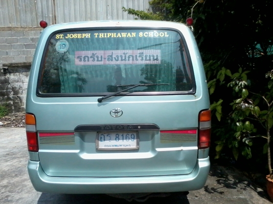 hiace ปี 1999 แอร์ เพาเวอร์ จอหน้าหลัง  สภาพพร้อมใช้งาน