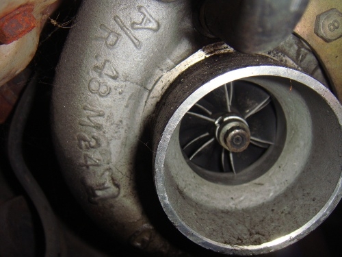 ขายเทอร์โบ Garrett A/R 48M24L (ติดเครื่อง CA18DET)3500บาท