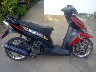 ฮอนด้าคลิก ล้อแมก เครื่องเดิมเดิม แน่นแน่น ยางดี ท่อเดิมคาบูเดิมเดิมแบตใหม่