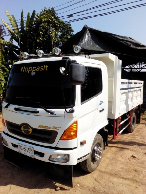 รถดั้ม Hino mega ปี 2550 รถดั้ม Hino mega ปี 2550