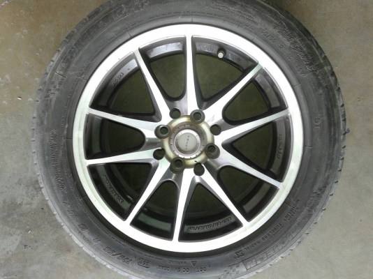 แม็ก4รู100 114ยาง 195 55 15