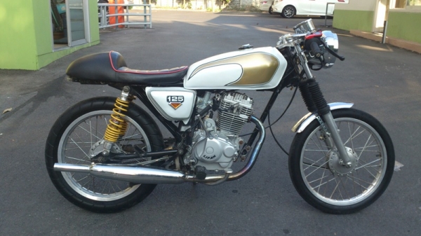 (ปิดการขายชั่วคราวมีคนมัดจำ)ขายHONDA GL 200 Cafe Racer เล่มทะเบียน+เอกสารอินวอยเครื่อง