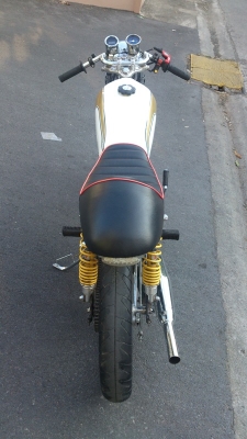 (ปิดการขายชั่วคราวมีคนมัดจำ)ขายHONDA GL 200 Cafe Racer เล่มทะเบียน+เอกสารอินวอยเครื่อง