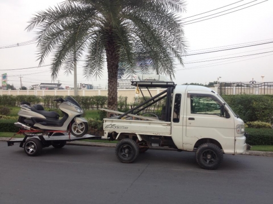 ขาย เทเลอร์ บรรทุกมอไชค์ พื้นมิเนียม ราคาถูก