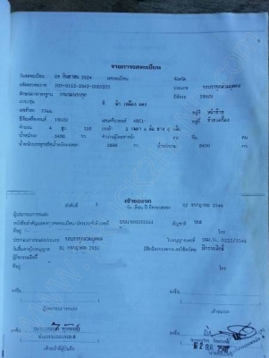 รถบรรทุก 6 ล้อ ยี่ห้อ ISUZU 110 แรงม้า