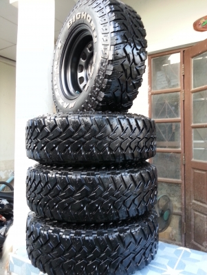 ขายต่อครับ ยกเลิกการจอง MUD 265/75/16 ปี 11-12 ทั้งชุดไม่ร่วมกะทะนะครับลดเหลือ 15,000 ขายต่อครับ ยกเลิกการจอง MUD 265/75/16 ปี 11-12 ทั้งชุดไม่ร่วมกะทะนะครับลดเหลือ 15,000