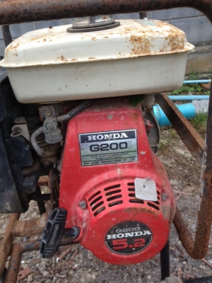 ขายเหมาเครื่องสูบน้ำฮอนด้า 5.2  แรง