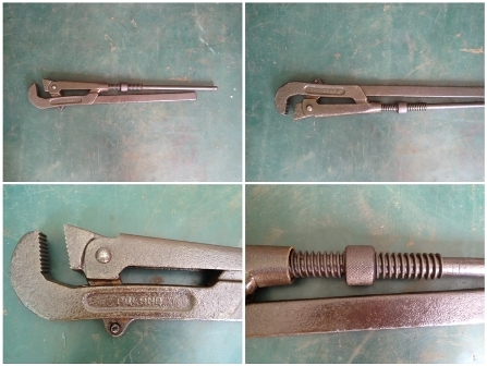 ขายประแจคอม้า(จับแป๊บ) 3" POLAND