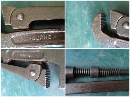 ขายประแจคอม้า(จับแป๊บ) 3" POLAND