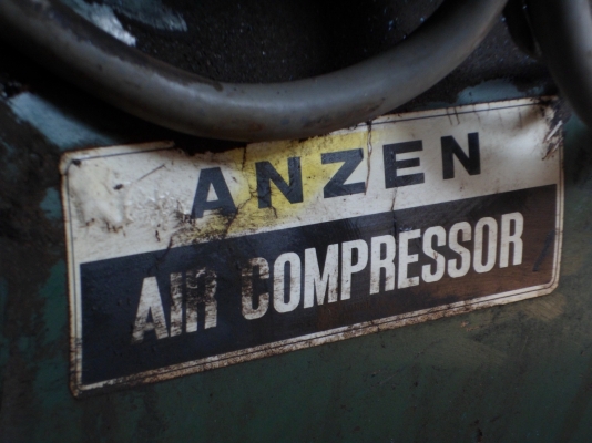 ขายปั๊มลม ANZEN ขนาดถัง 350 L เก่าญี่ปุ่น