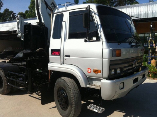 NISSAN-UD CWM430 - 290 HP พร้อมเฮียบพับ 5 ตัน 4 ปลอก