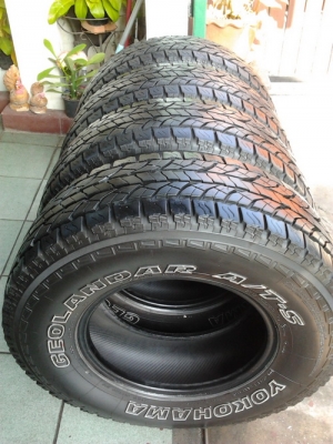 Yokohama AT-S 265/70/16 ปี09 ถูกๆ 1ชุด