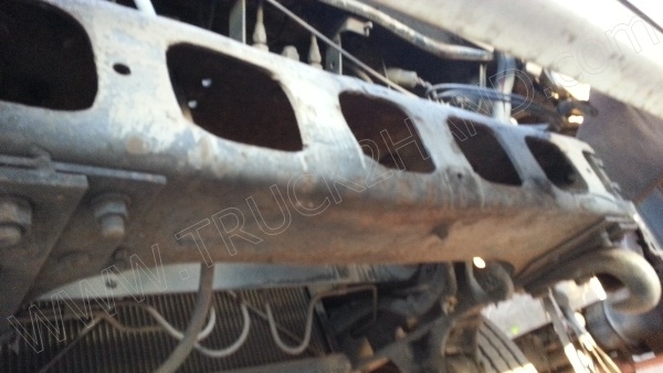 รถบรรทุก 10 ล้อ ยี่ห้อ HINO 180 แรงม้า ติดแก๊ส NGV 8 ถัง ลักษณะถังยืน