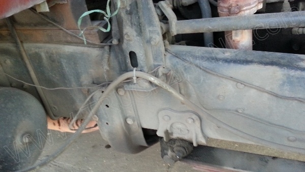 รถบรรทุก 10 ล้อ ยี่ห้อ HINO 180 แรงม้า ติดแก๊ส NGV 8 ถัง ลักษณะถังยืน