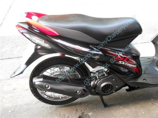 SUZUKI Skydrive SD 125cc. ปี 2012 Drive ชีวิตถึงขีดสุด