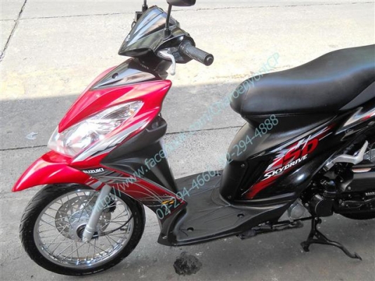 SUZUKI Skydrive SD 125cc. ปี 2012 Drive ชีวิตถึงขีดสุด