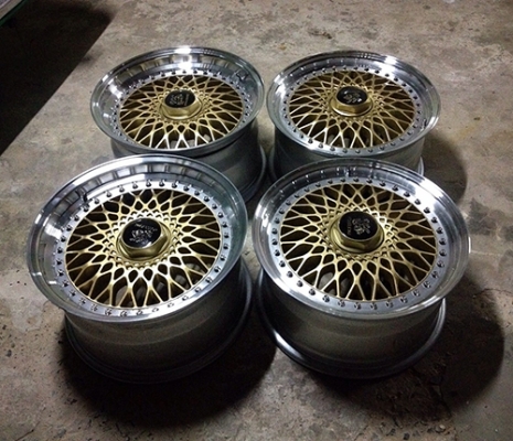 ขายล้อ Weds 3 ชิ้นแท้ ขอบ 16 หน้า8 หลัง9 5/114.3 ลาย BBS สวยมากครับ