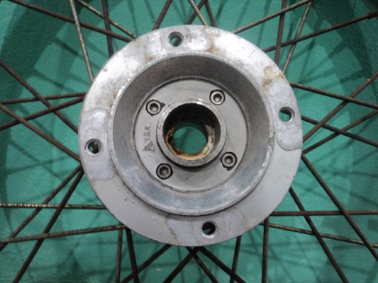 ขายล้อเนียม DID 17 1.60กับ ดุม KR