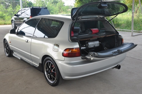 ขาย HONDA CIVIC 1.5 EX 3Dr เกียร์ auto แก๊ส LPG แต่งสวย ประหยัดพร้อมใช้งาน