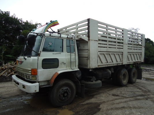 10ล้อ2เพลาดั้มรั้วสูง HINO 10ล้อ2เพลาดั้มรั้วสูง HINO