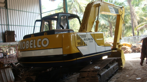 ขายรถแบคโฮ kobelco 120 mark 3 ฟิตใหม่หมด ไฟฟ้าตัด พร้อมใช้งาน ต่อรองได้