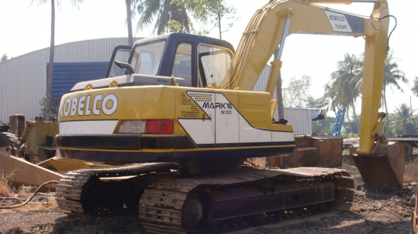 ขายรถแบคโฮ kobelco 120 mark 3 ฟิตใหม่หมด ไฟฟ้าตัด พร้อมใช้งาน ต่อรองได้