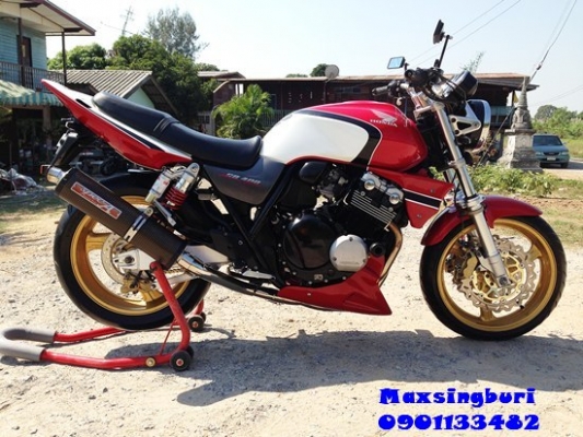 แม็กสิงห์บุรี//CB400 V-TEC1 ปี2001 แต่ง เทค3 แต่งสวยๆๆ ของแต่งเพียบ พร้อมสรรพาสมิตร 98000