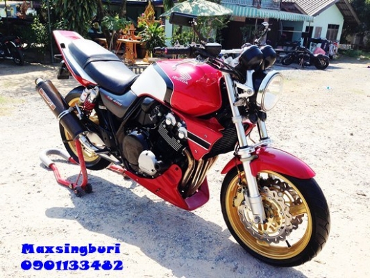 แม็กสิงห์บุรี//CB400 V-TEC1 ปี2001 แต่ง เทค3 แต่งสวยๆๆ ของแต่งเพียบ พร้อมสรรพาสมิตร 98000