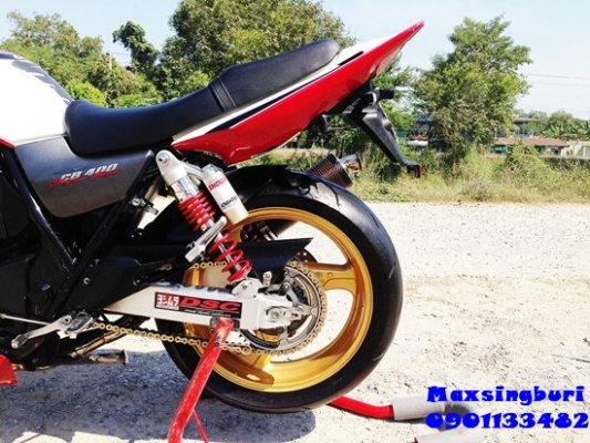 แม็กสิงห์บุรี//CB400 V-TEC1 ปี2001 แต่ง เทค3 แต่งสวยๆๆ ของแต่งเพียบ พร้อมสรรพาสมิตร 98000