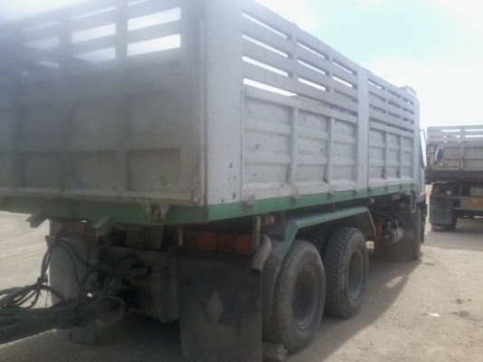 ขายสิบล้อดั้มแม่ลูก MITSUBISHI 527S ติดก๊าซNGV