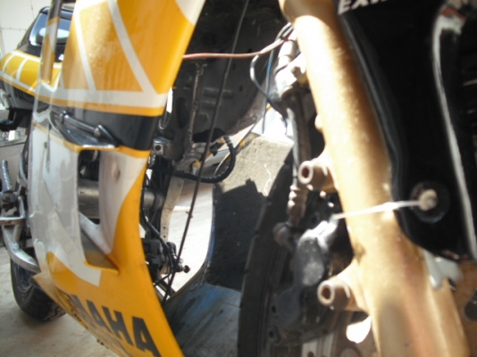 TZR250 ไม่มีเครื่องยนต์