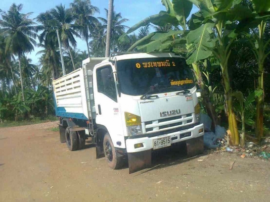 6ล้อดั้มISUZU 210 FORWARDปี54ใช้งาน10500ก.มขายดาวน์