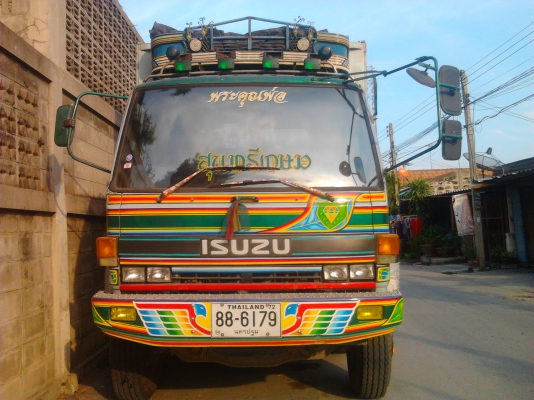 ขายรถพ่วง อีซูซุ ร๊อกกี้ 240  เกียรฟูลเลอร์