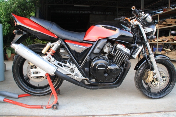 ขาย CB 400 ปี 98 เวอร์ชั่น S แท้ คาร์บูไฟฟ้า ปลั๊กแดง สรรพสามิตตัวจริง 78000