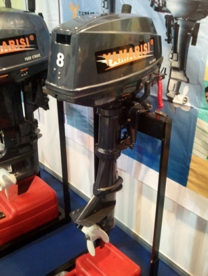 เครื่องยนต์เรือ YAMABISHI 8 แรงม้า หางสั้น พร้อมถังน้ำมัน ของใหม่