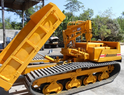 ขายรถดั๊มตีนตะขาบ MOROOKA MST600 พร้อมเครนขนาดน้ำหนัก ยก 1 ตัน เก่านอก
