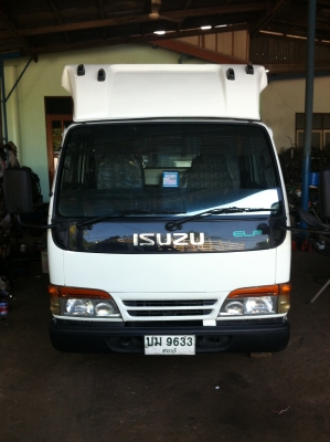 ISUZU NKR 4 ล้อ 130 แรง ป้ายไม่ติดเวลา สภาพสวยพร้อมใช้งาน