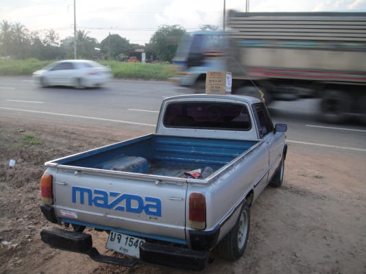 ขายมาสด้า 1300 สีเทา ทะเบียนเต็มพร้อมโอน