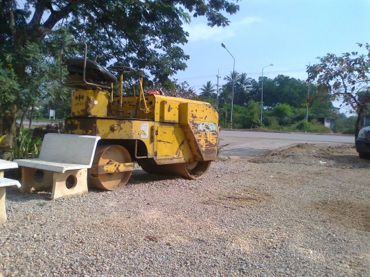 ขายด่วน!..รถบดอัด สั่นสะเทือน KOMATSU JV25 สวยแน่น.