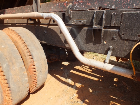 สิบล้อฟูโซ่ดั๊ม 527 รถบ้าน