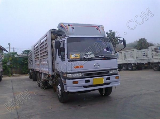 รถบรรทุกพ่วงแม่-ลูก ยี่ห้อ HINO รุ่น FM 3M 320 แรงม้า