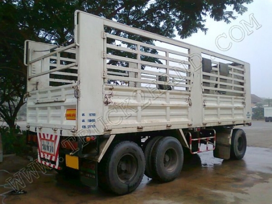 รถบรรทุกพ่วงแม่-ลูก ยี่ห้อ HINO รุ่น FM 3M 320 แรงม้า